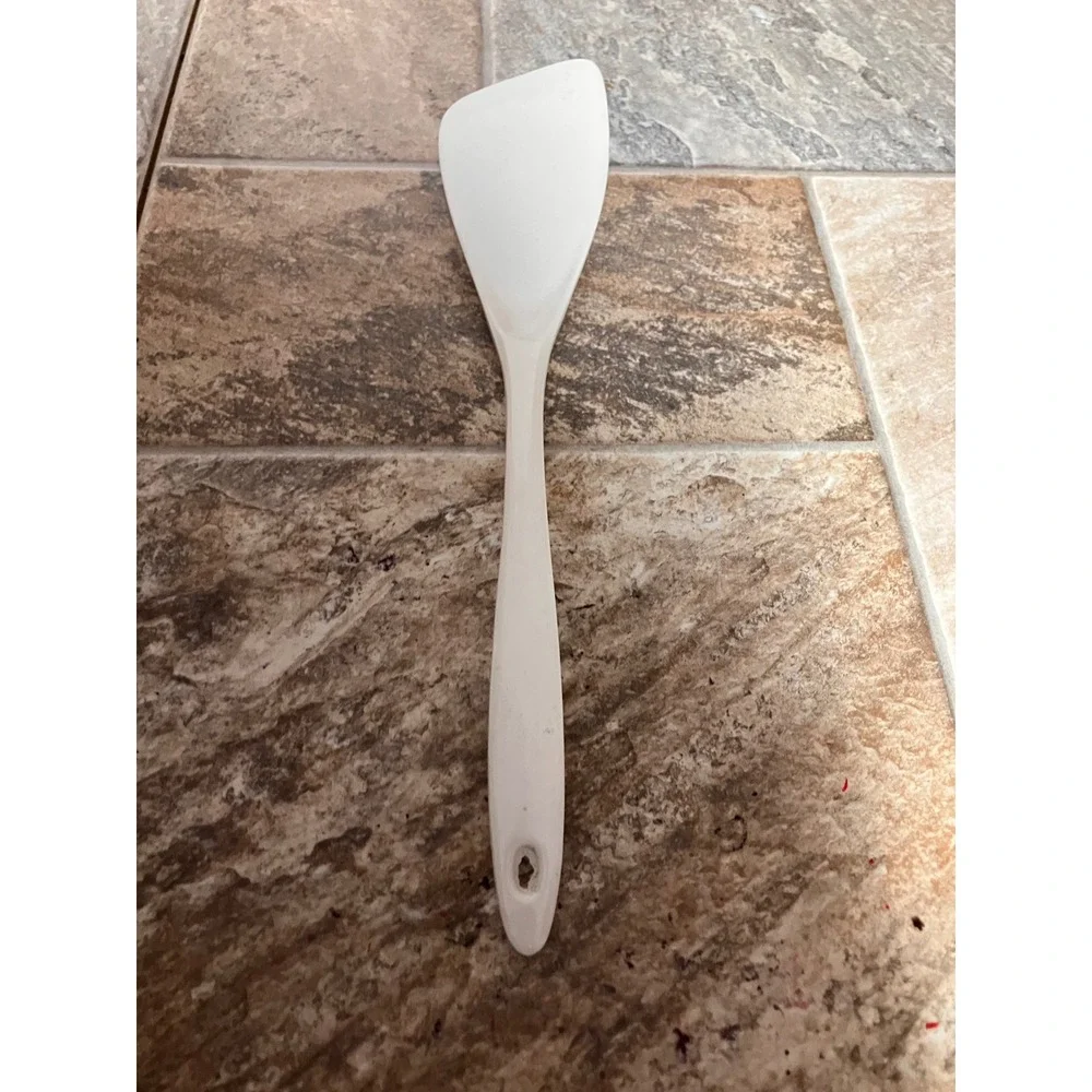 Melamine Ware White Angled Kitchen Spatula Turner No. 7009 12 Inch